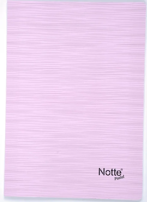 NOTTE DEFTER A4 PASTEL PP 100 YP ÇİZGİLİ  10-338