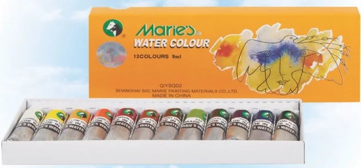 MARIES SULU BOYA SETİ 9 ML 12 Lİ E1306