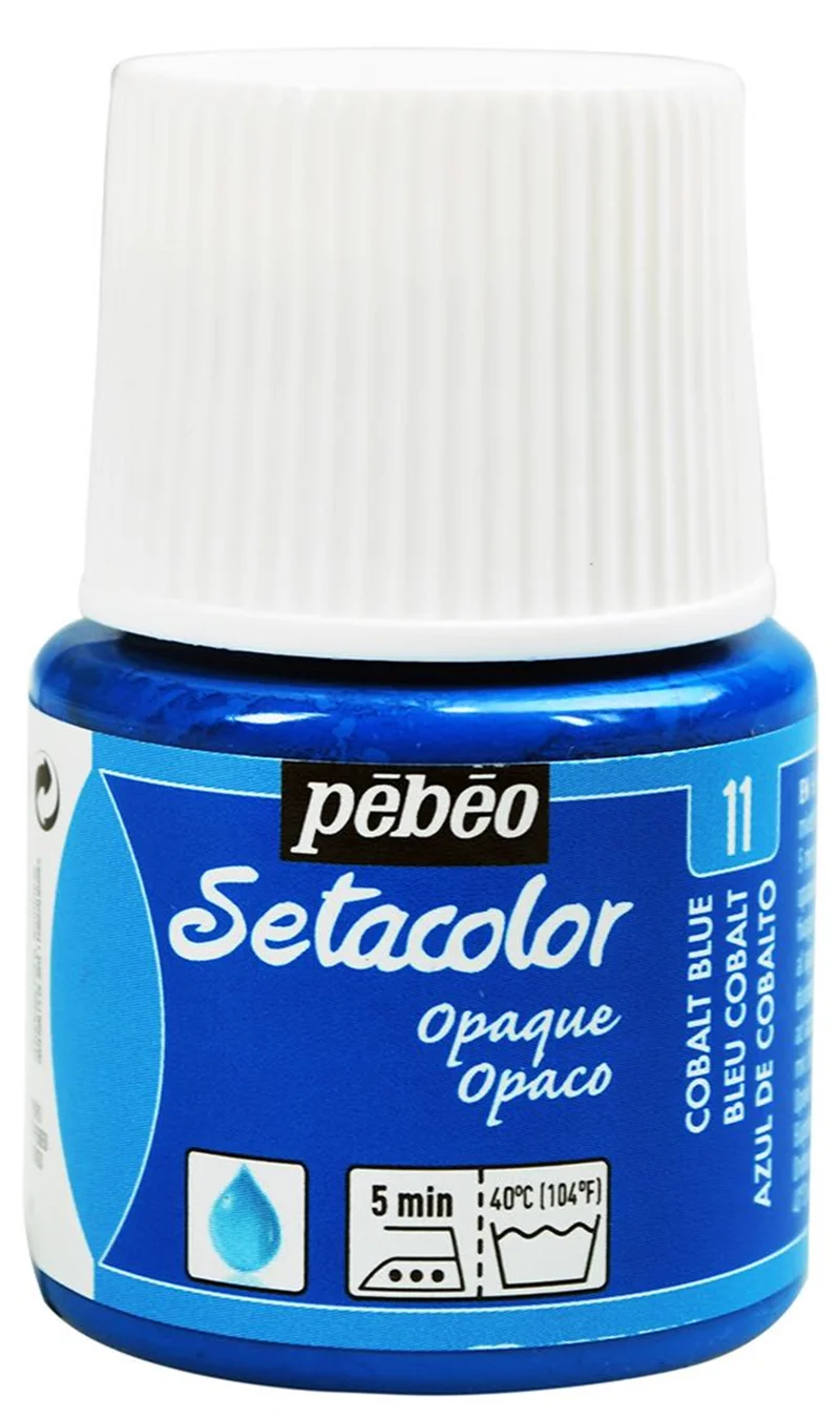 PEBEO KUMAŞ BOYASI SETACOLOR OPAQUE 45 ML 295*11 BLUE COBALT