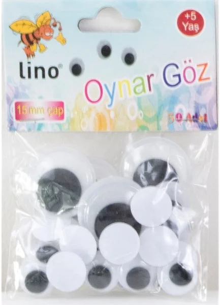 LİNO OYNAR GÖZ SİYAH BEYAZ 54 LÜ RBZ-117