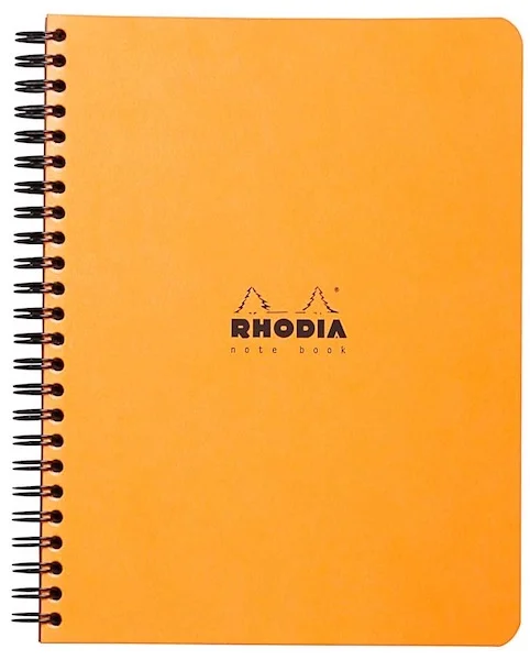RHODIA DEFTER BASIC SPİRALLİ A5+ 80 GR 80 YP ÇİZGİLİ TURUNCU RD193468