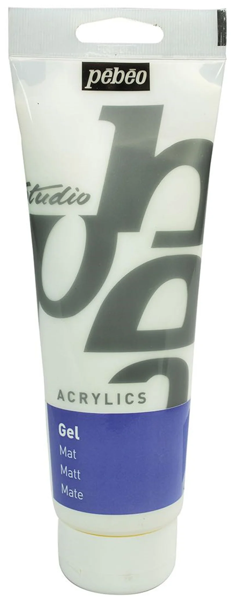 PEBEO YARDIMCI MALZEME AKRİLİK BOYA JEL STUDIO MAT 250 ML 524220