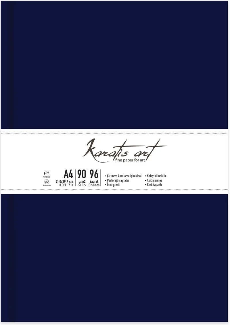 KESKİN ESKİZ BLOK KARATİS ART A4 90 GR 96 YP. 481005