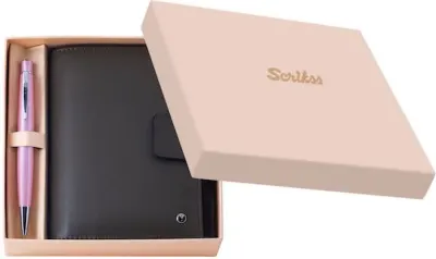 SCRIKSS AJANDA DR 3202-C1 SOFT DERİ CEP HAKİ KUTULU