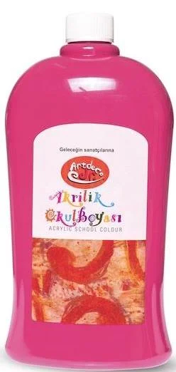 ARTDECO AKRİLİK BOYA KIDS 1 LT PEMBE Y-120M-1604