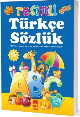 EMA KİTAP - TÜRKÇE SÖZLÜK RESİMLİ KÜÇÜK BOY