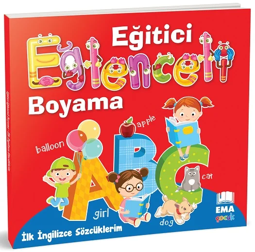 BICIRIK - EĞİTİCİ EĞLENCELİ BOYAMA İLK İNGİLİZCE SÖZCÜKLERİM
