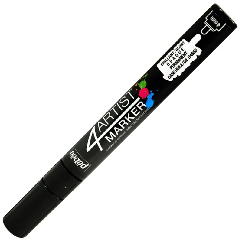 PEBEO MARKÖR KALEM YAĞLI 4ARTIST 4.0 BLACK 580324