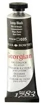 DALER ROWNEY YAĞLI BOYA GEORGIAN GOC SERİSİ 38 ML LAMP BLACK 111014035