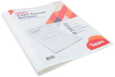 NOKİ SUNUM DOSYASI CEPLİ 30 LU BEYAZ 64130-N-010 (Best)