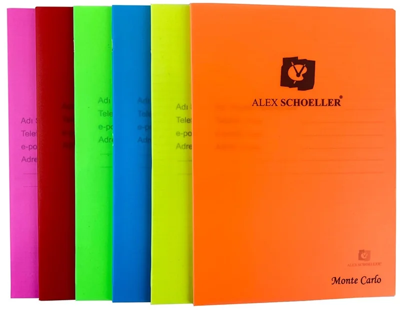 ALEX DEFTER A5 PP KAPAK DİKİŞLİ 40YP. KARELİ ALX-626