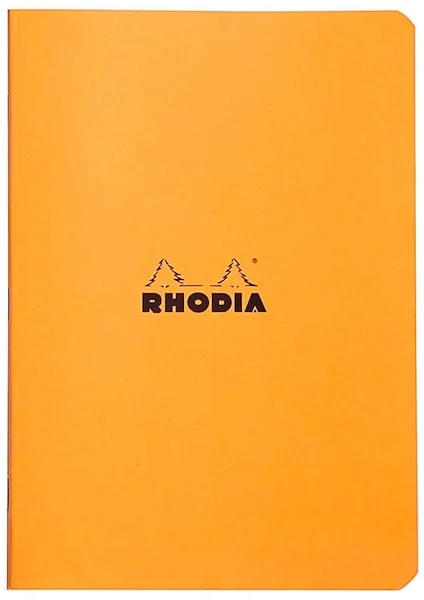 RHODIA DEFTER BASIC DİKİŞLİ A5 80 GR 48 YP ÇİZGİLİ TURUNCU RD119188
