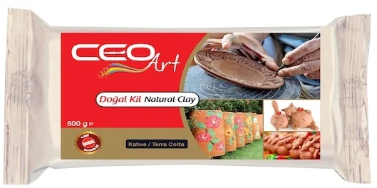 PASİF CEOART DOĞAL KİL KAHVE 500 GR. CEO-DK0004