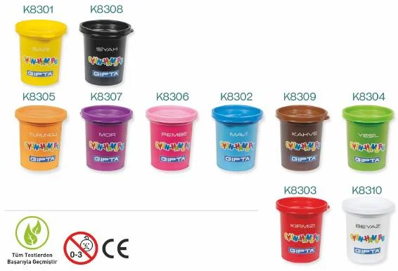 GIPTA OYUN HAMURU 120 GR SARI K8301000