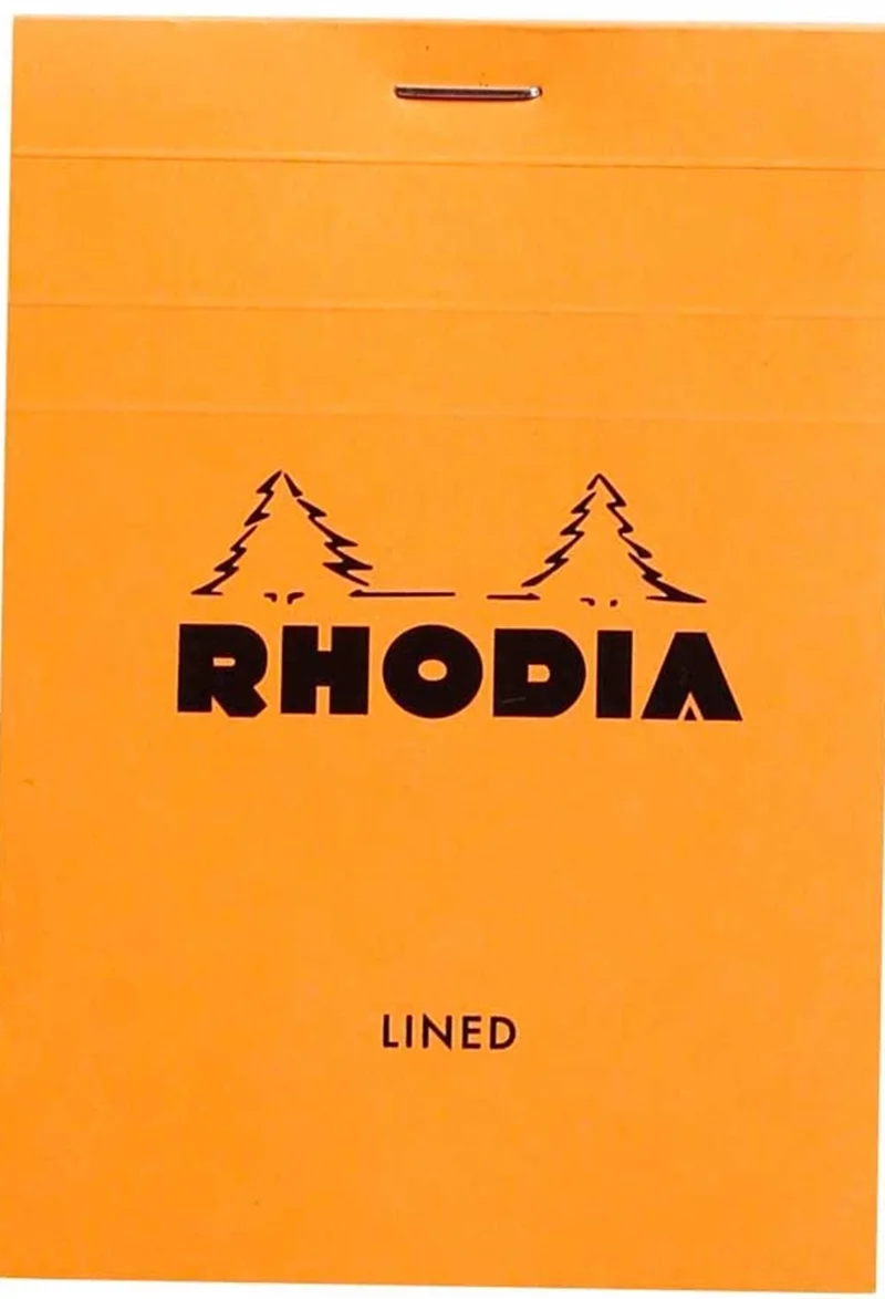 RHODIA BLOKNOT BASIC DİKİŞLİ 8.5x12 80 GR 80 YP ÇİZGİLİ TURUNCU RB12600