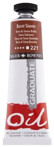 DALER ROWNEY YAĞLI BOYA GRADUATE GRAD SERİSİ 38 ML BURNT SIENNA 117038221