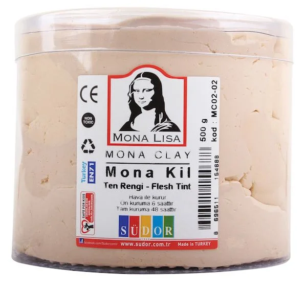 SÜDOR KİL MONA 500 GR TEN RENGİ MC02-02
