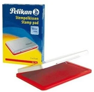 PELİKAN ISTAMPA NO:2 7x11 PLASTİK KIRMIZI 336214