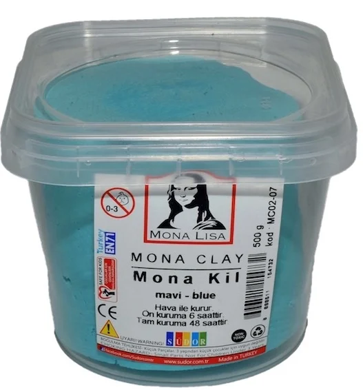 SÜDOR KİL MONA 500 GR MAVİ MC02-07