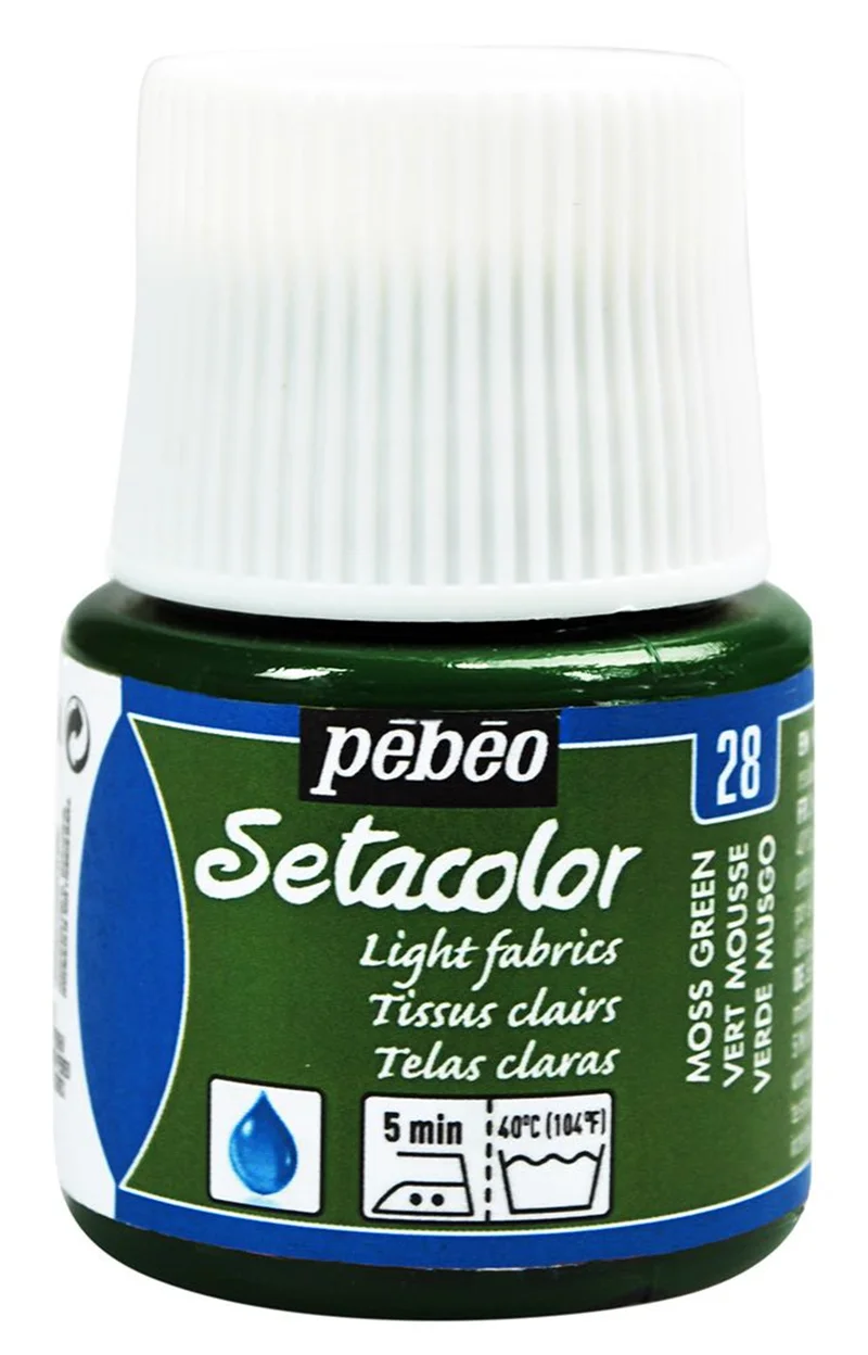 PEBEO KUMAŞ BOYASI SETACOLOR TRANSPARENT 45 ML 329*28 VERT MOUSSE