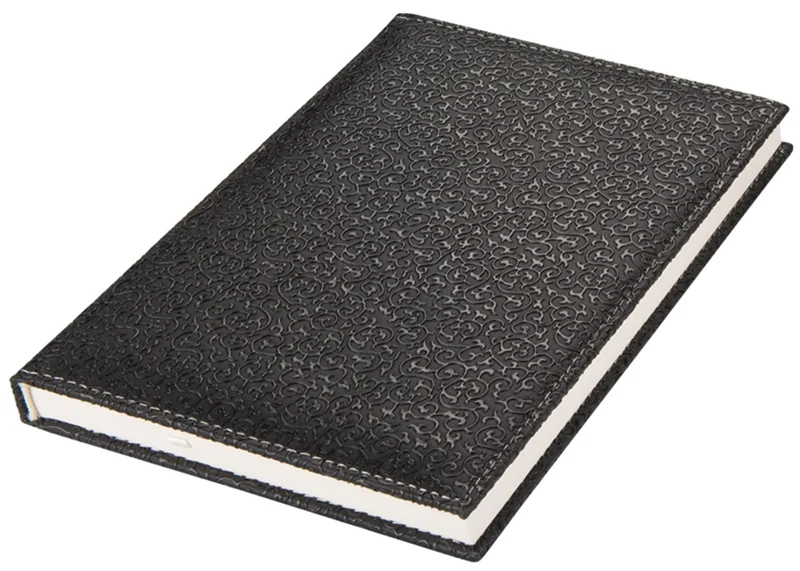 2K DEFTER 20x28 HİLTON DESEN DÜZ MOD. SİYAH 5004