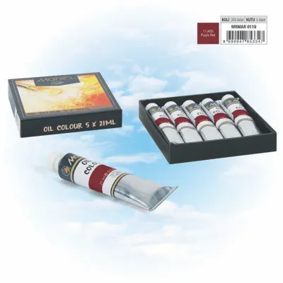 MARIES YAĞLI BOYA 21 ML E75-11*403 PURPLE RED