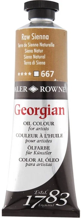 DALER ROWNEY YAĞLI BOYA GEORGIAN GOC SERİSİ 38 ML RAW SIENNA 111014667