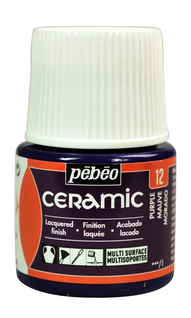 PEBEO SERAMİK BOYASI 45 ML 025*12 PURPLE