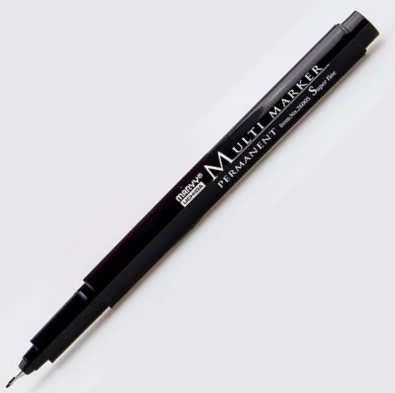 MARVY ASETAT KALEMİ OHP FINE 2600S-1 SİYAH