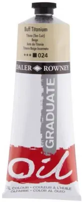 DALER ROWNEY YAĞLI BOYA GRADUATE GRAD SERİSİ 200 ML BUFF TITANIUM 117200024