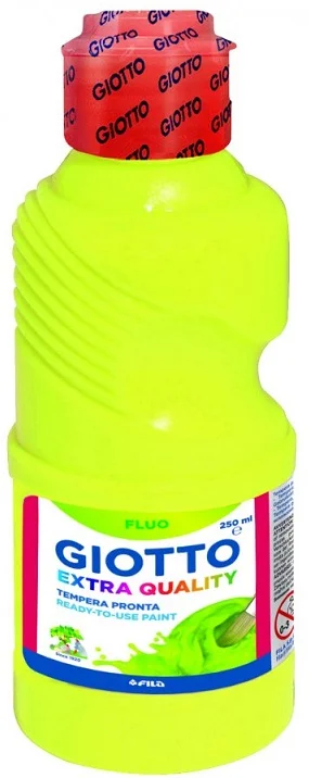 GIOTTO GUAJ BOYA FLUO PAINT 250 ML SARI 531101