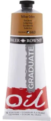 DALER ROWNEY YAĞLI BOYA GRADUATE GRAD SERİSİ 200 ML YELLOW OCHRE 117200663