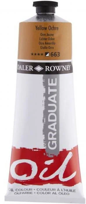 DALER ROWNEY YAĞLI BOYA GRADUATE GRAD SERİSİ 200 ML YELLOW OCHRE 117200663