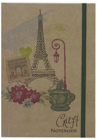 LİZ DEFTER 9x13 IVORY LASTİKLİ SERT KRAFT KF123K