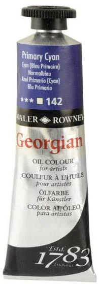DALER ROWNEY YAĞLI BOYA GEORGIAN GOC SERİSİ 38 ML PRIMARY CYAN 111014142