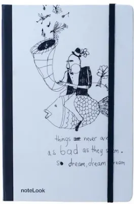 SCRIKSS NOTELOOK DEFTER MÜZİK FLYING FISH A7 DÜZ