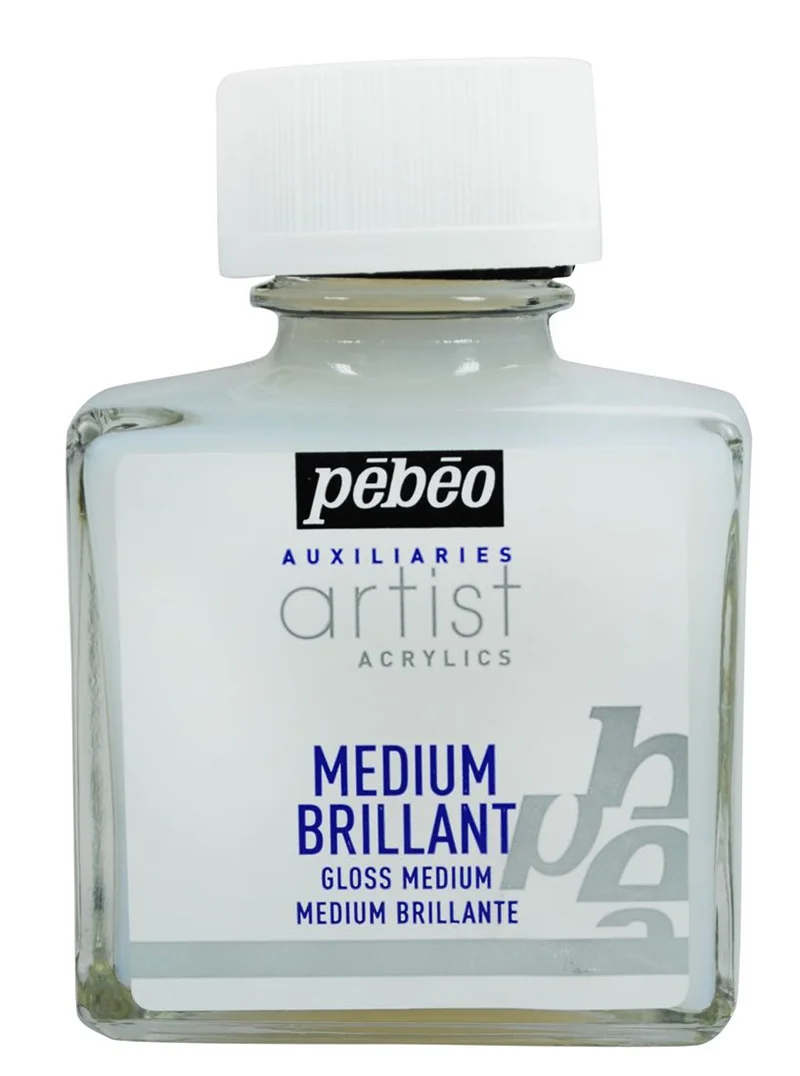 PEBEO YARDIMCI MALZEME AKRİLİK BOYA MEDIUM PARLAK EF 75 ML 520800
