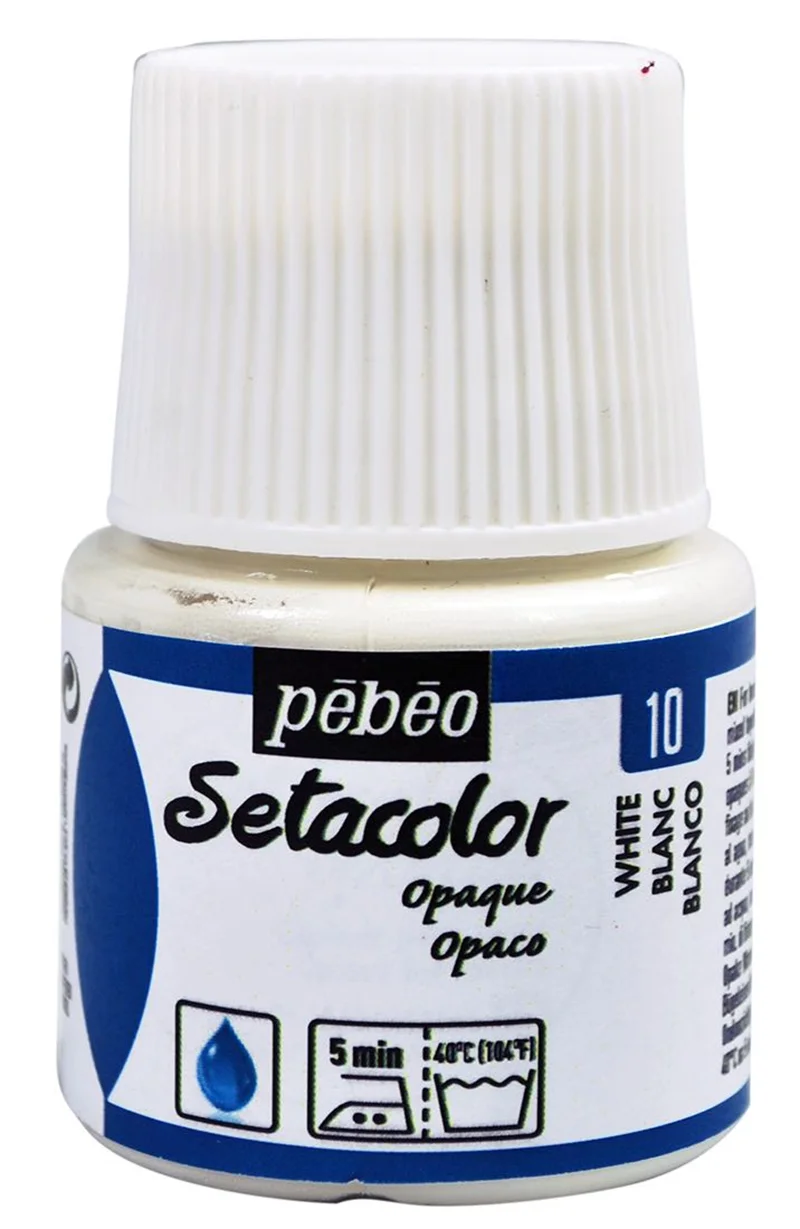 PEBEO KUMAŞ BOYASI SETACOLOR OPAQUE 45 ML 295*10 BLANC TITANE