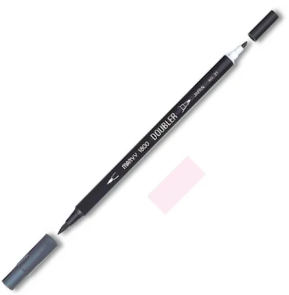 MARVY FIRÇA KALEM BRUSH PEN ÇİFT UÇLU 1800-076 BLUSH PINK