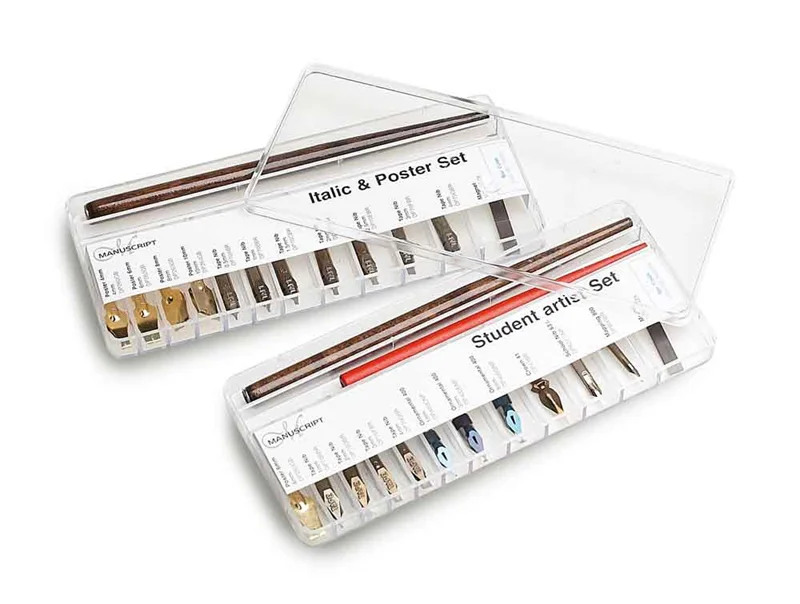MANUSCRIPT DIP PEN UÇ SETİ PLASTİK KUTULU STUDENT ARTIST 11 Lİ MDP282