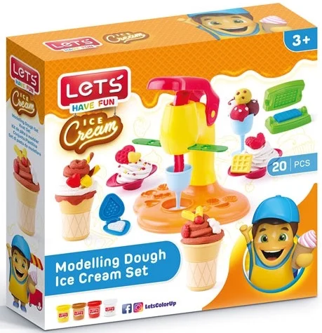 LETS OYUN HAMURU SET DONDURMA SETİ L8493