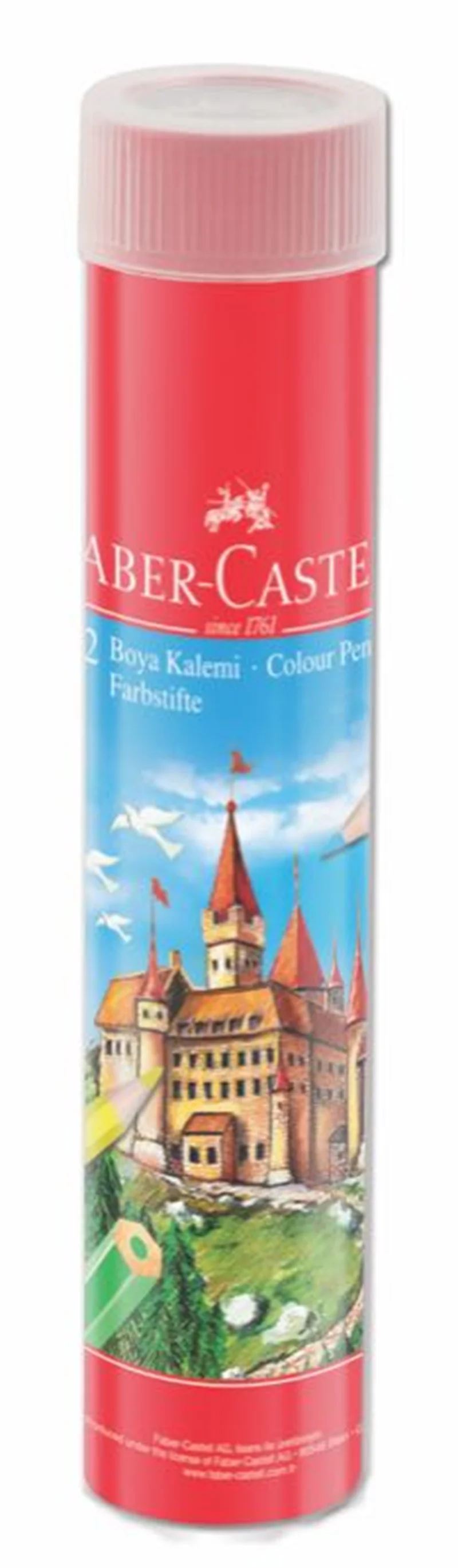 FABER KURU BOYA RED LİNE 12 Lİ TÜP 116512