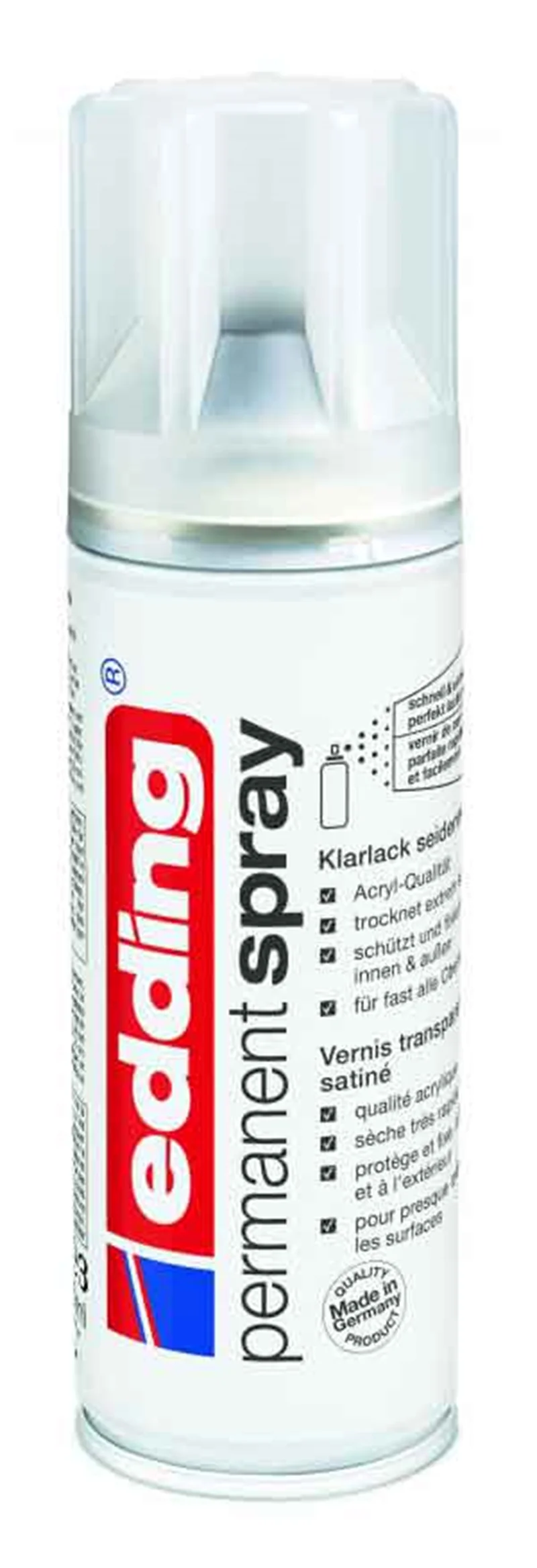 EDDING PERMANENT AKRİLİK SPREY BOYA E-5200 VERNİK MAT 995