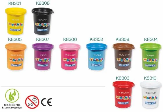 GIPTA OYUN HAMURU 120 GR MAVİ K8302000
