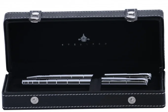 STEELPEN DOLMA KALEM+TÜKENMEZ KALEM SET STAR SERİSİ 991