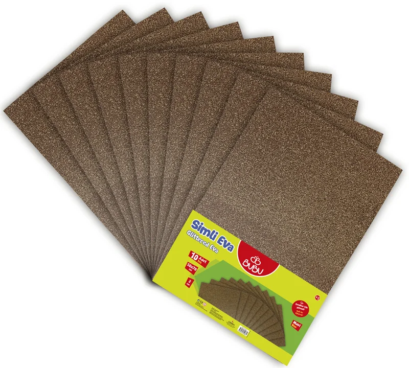 BU-BU EVA 50x70 SİMLİ KAHVERENGİ 10 LU BUBU-EV0029