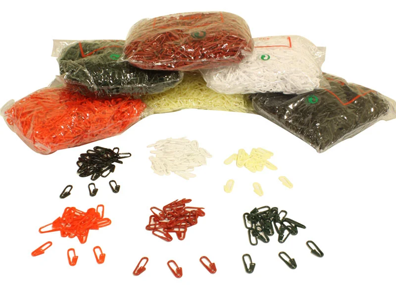SAİP ÇENGELLİ İĞNE PLASTİK 1000 LİK 24 MM SİYAH
