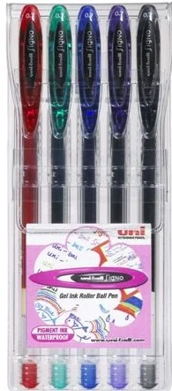 UNİ JEL KALEM SIGNO UM-120/5C 0.7 5 Lİ