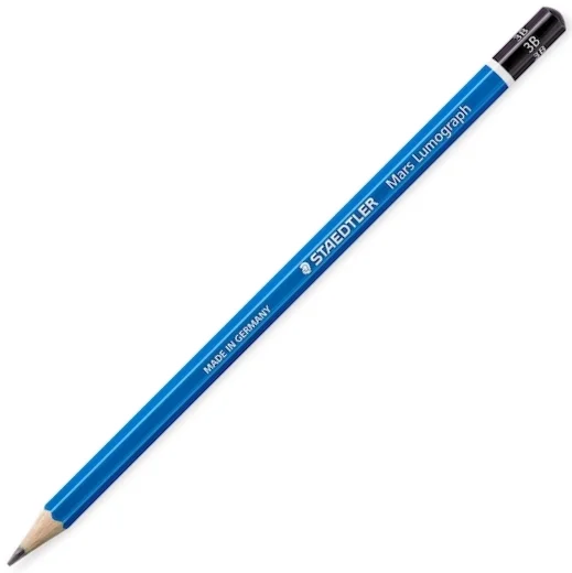 STAEDTLER KURŞUN KALEM DERECELİ MARS LUMOGRAPH 3B 100-3B