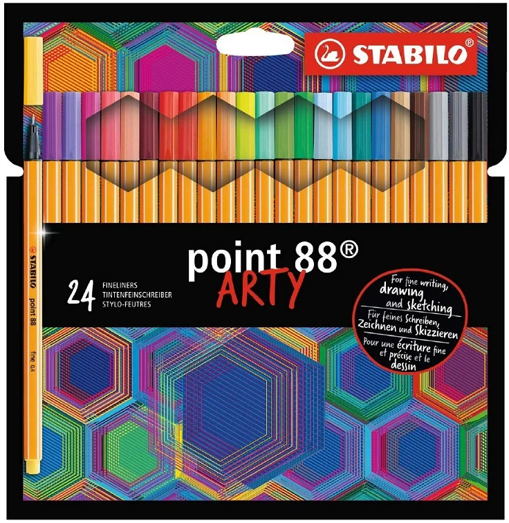 STABILO GLISS KALEM POINT 88 SET 24 RENK ARTY 8824/1-20